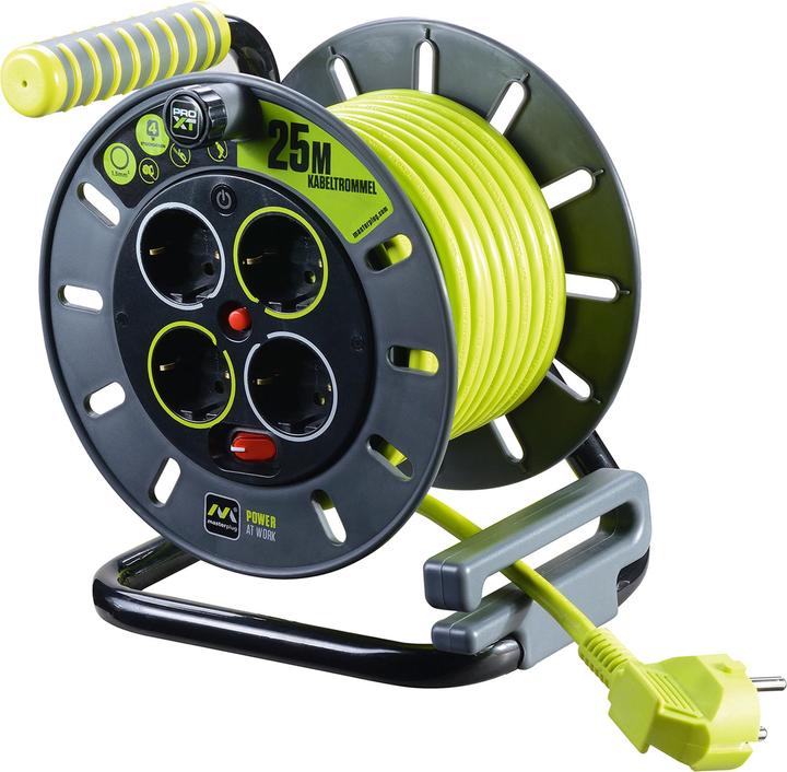 Produktbild Masterplug ProXT Kabeltrommel Robust L 25m (25 m, 1.50 mm²)