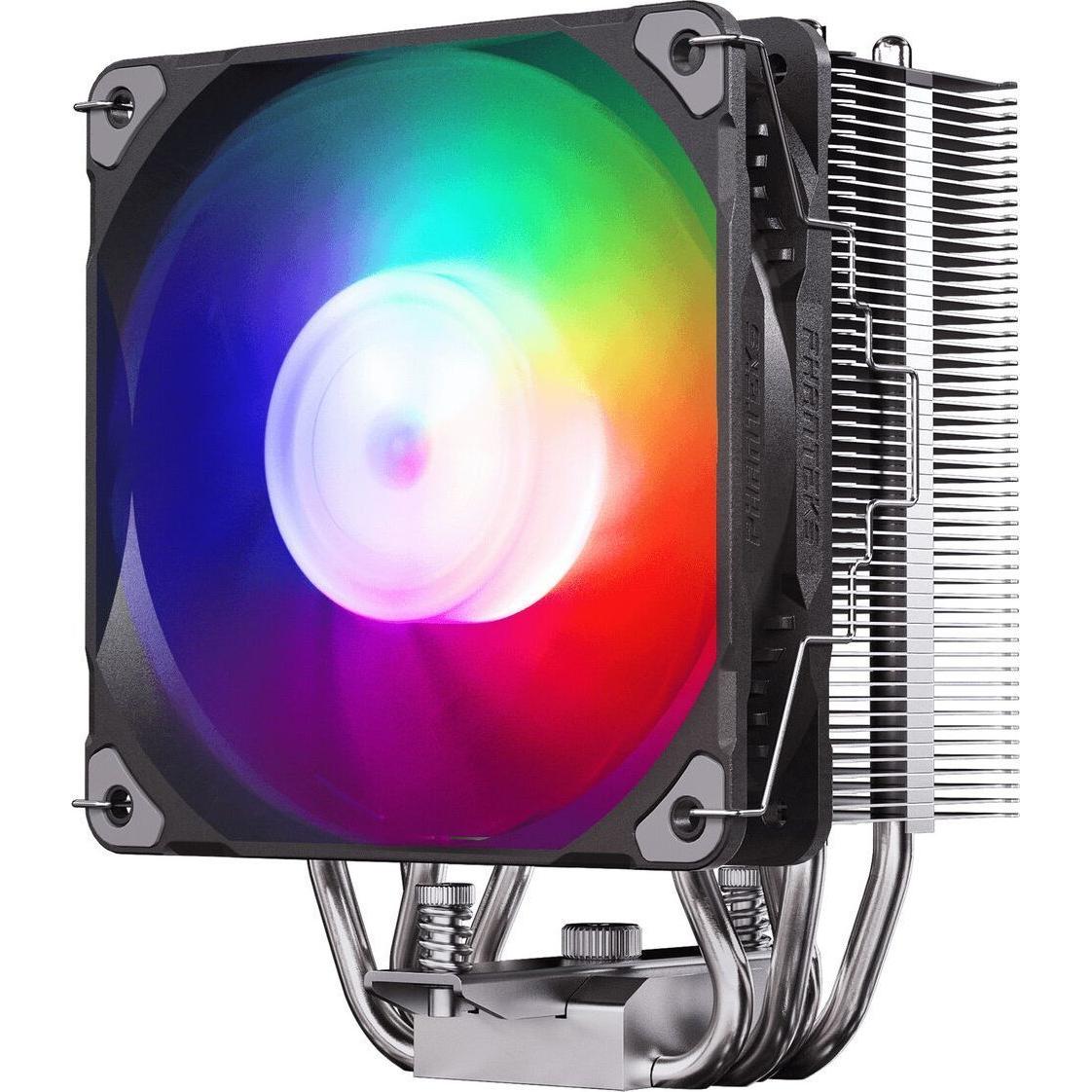 Phanteks Raffreddatore per CPU Polar serie ST4, DRGB, PWM - 120 mm (154.50 mm), Dissipatore CPU, Nero