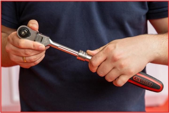 Image du produit KS Tools Teleskop-Gelenk-Umschaltknarre (1/2")