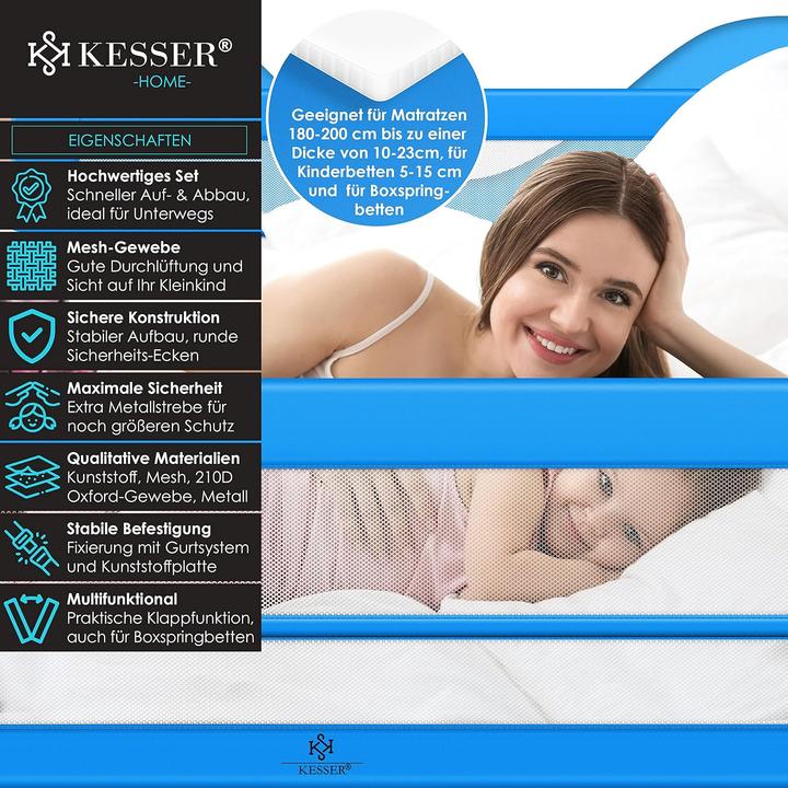 Actual product image Kesser Bettschutzgitter klappbar