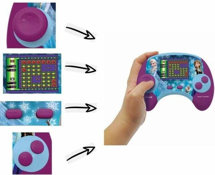 Actual product image Lexibook Frozen Educational handheld bilingual console with LCD screen (JCG100FZi1) (English, French, 4 - 8 years)