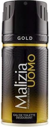 MGA Malizia Uomo, Gold, Deodorant, 150 ml (Spray, 150 ml)