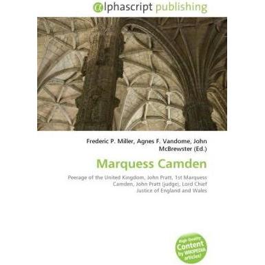 Marquess Camden, Fachbücher