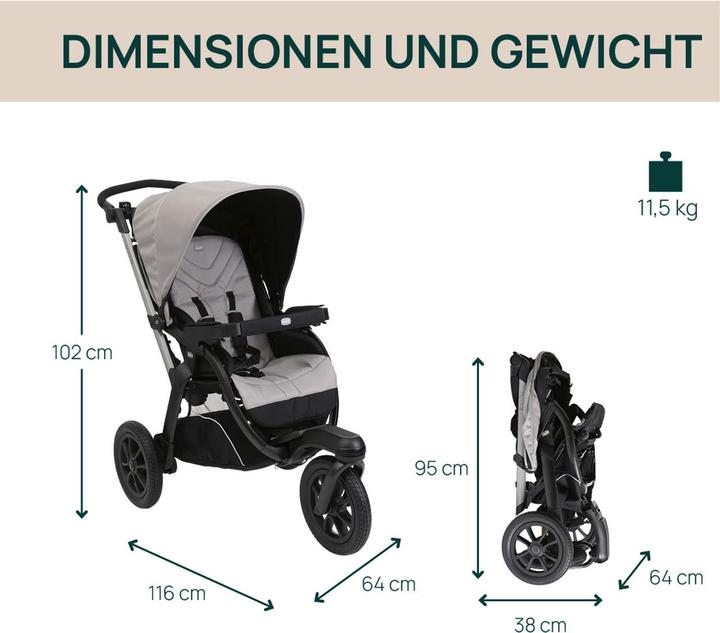Image du produit Chicco Activ3 Stroller