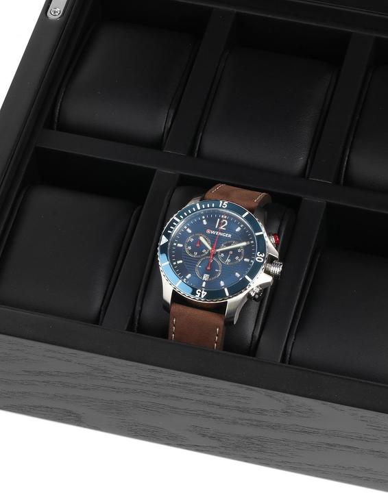 Actual product image Rothenschild Watch box RS-2376-8BL for 8 watches black