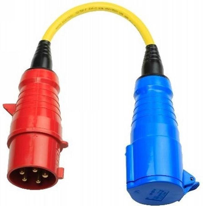 Actual product image Victron Energy Victron Adapter 32A CEE Coupler 3p to 32A CEE Plug 5p
