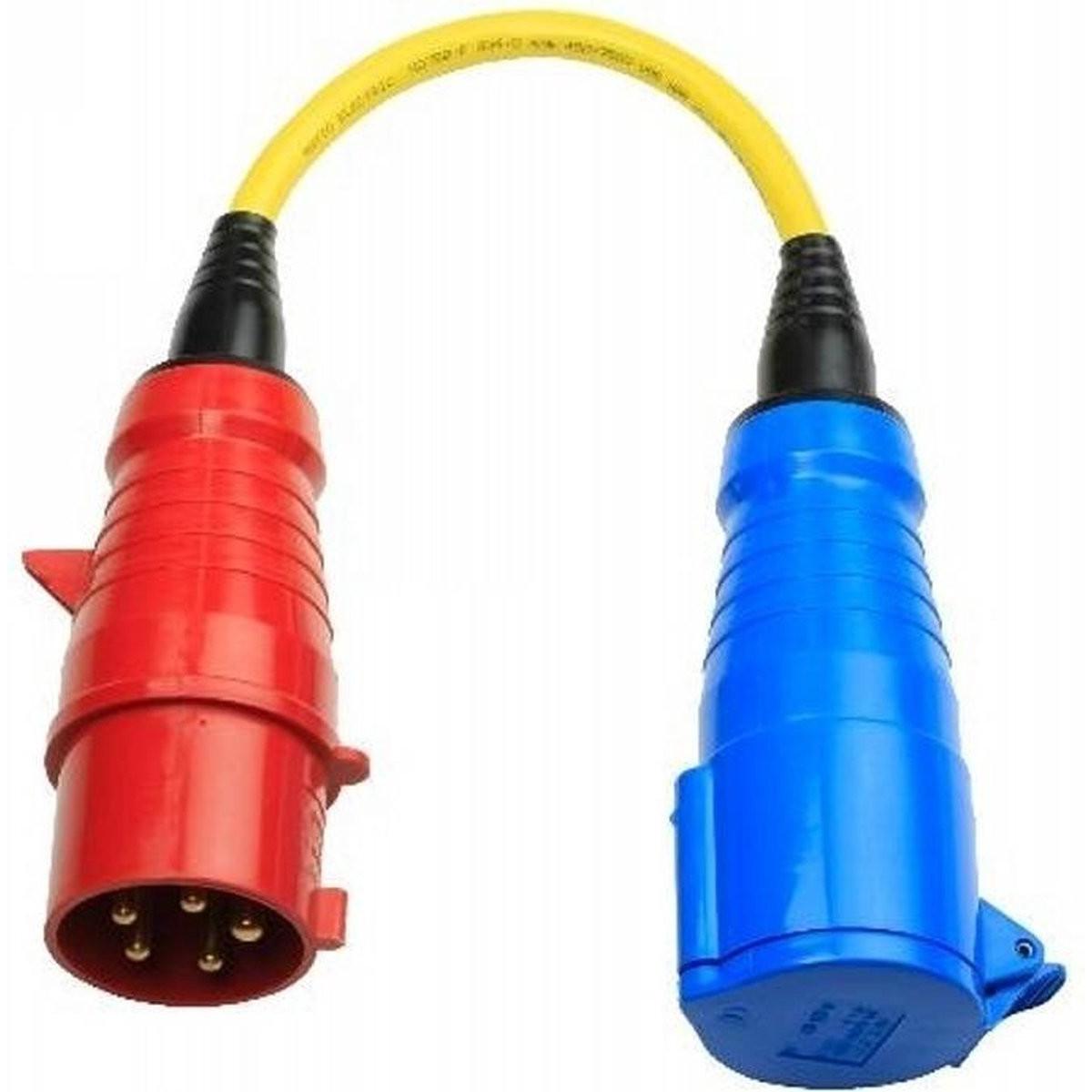 Victron Energy, Accessori per energia solare, Adattatore Victron da accoppiatore CEE 32A 3p a spina CEE 32A 5p