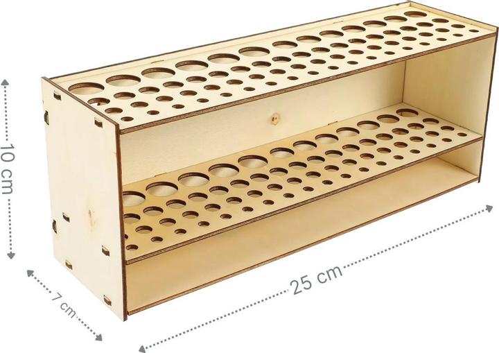 Produktbild Hermex Pinselhalter Pinsel Ständer Malpinsel Aufbewahrungsbox Schminkpinsel Organizer