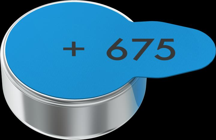 Actual product image Varta Hearing aid battery 675 6 pieces (6 pcs., 675, 640 mAh)