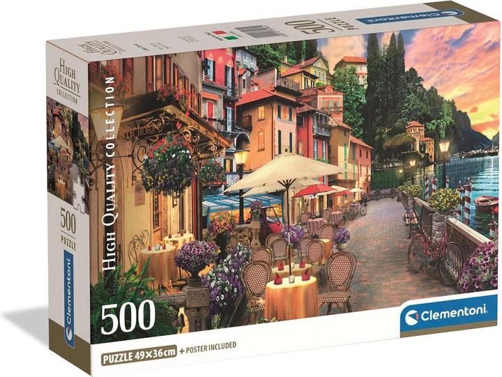 Actual product image Clementoni 500 pcs CB HQC Lake Como (500 pieces)