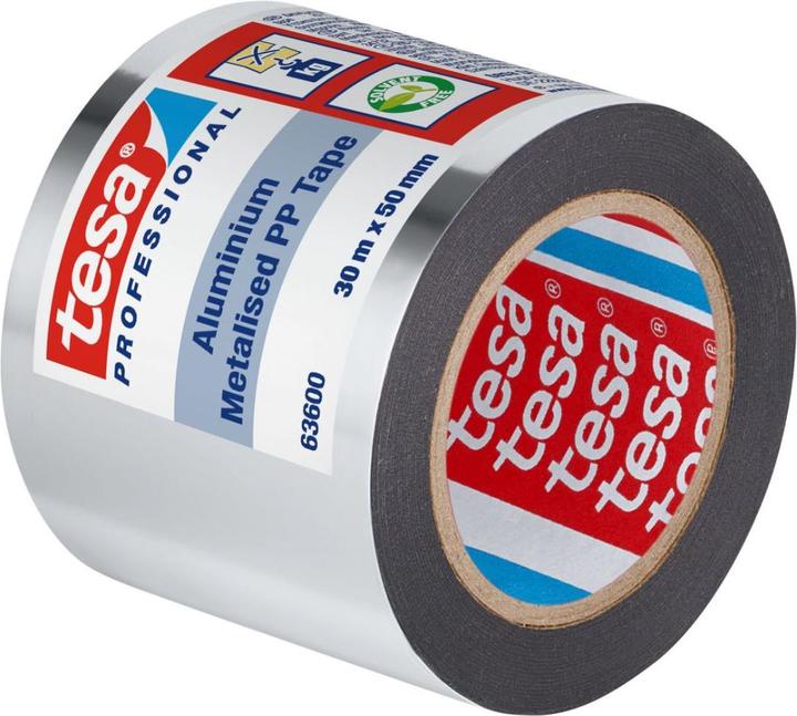 Actual product image tesa Aluminiertes PP-Band 50 mm 30 m kleiner Kern (50 mm)