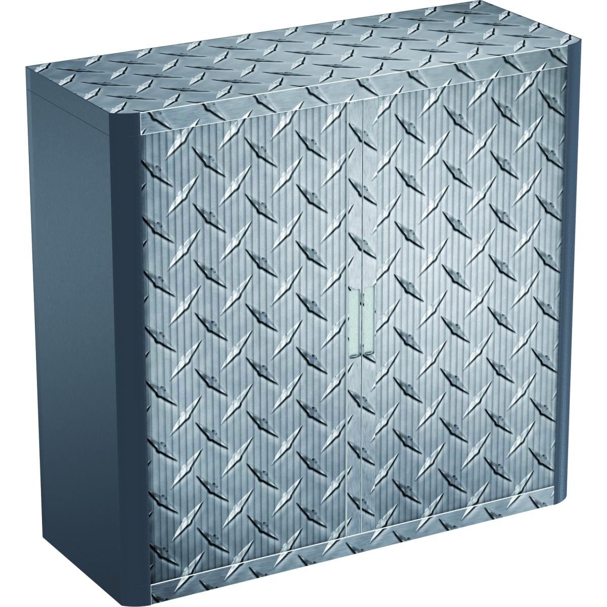Easy, Aktenschrank, Rollladenschrank easyoffice BxTxH 86x37,5x104cm Riffelblech (110 x 41.5 x 104 cm)