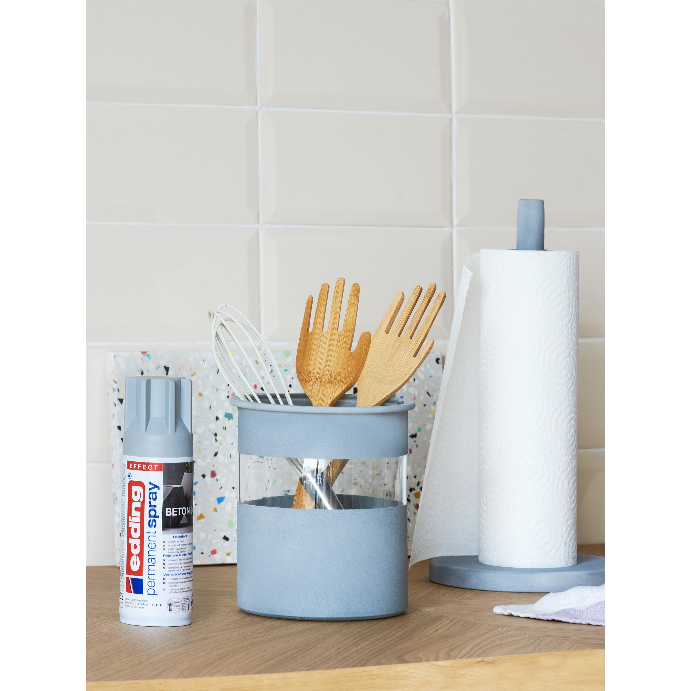 Thumbnail - 4x Edding, Lack, 5200 "Permanentspray", Betoneffekt Seidenmatt (Betoneffekt, 0.20 l)