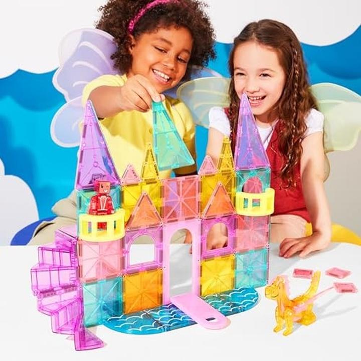 Actual product image Magna-Tiles Deluxe Castle