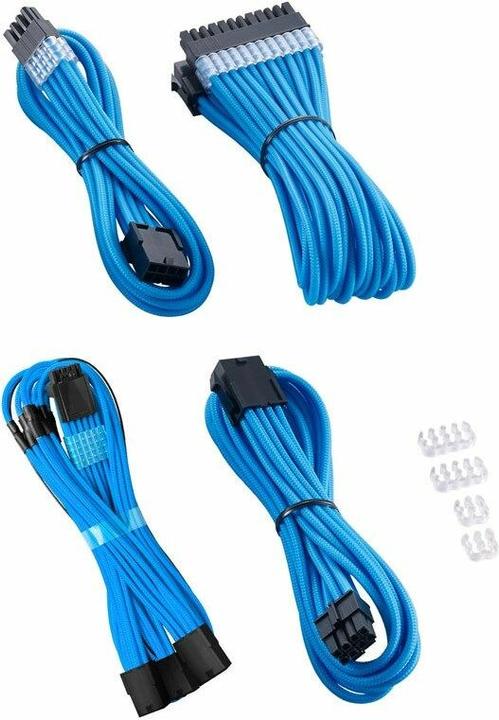 Produktbild CableMod Pro ModMesh 12VHPWR Cable Extension Kit - hellblau