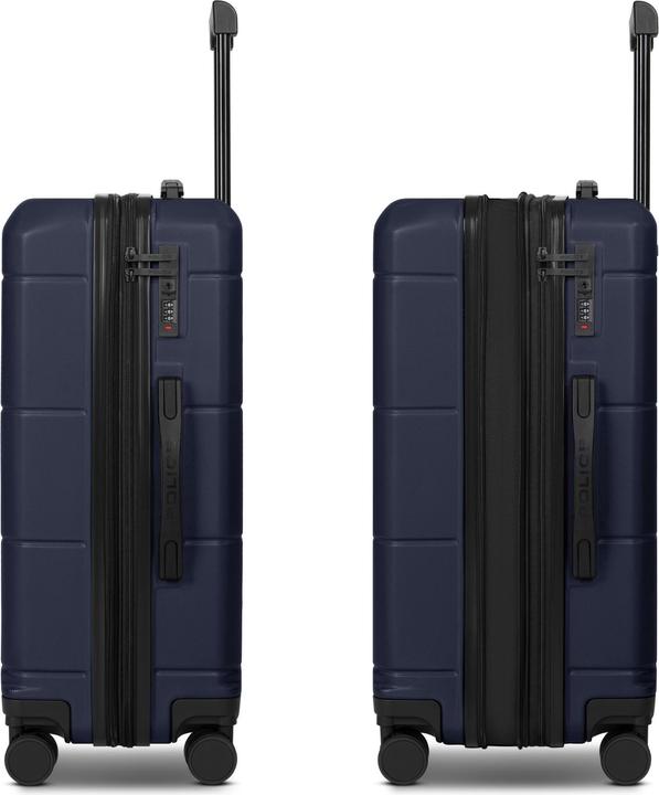 Produktbild Police 4 Rollen Trolley 64 cm mit Dehnfalte (63 l)