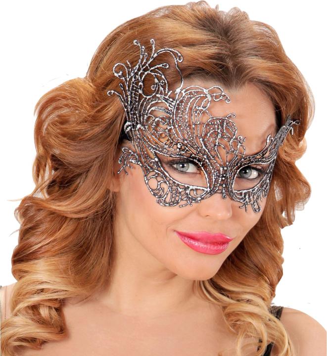 Produktbild Widmann Silberne Spitzenmaske antik