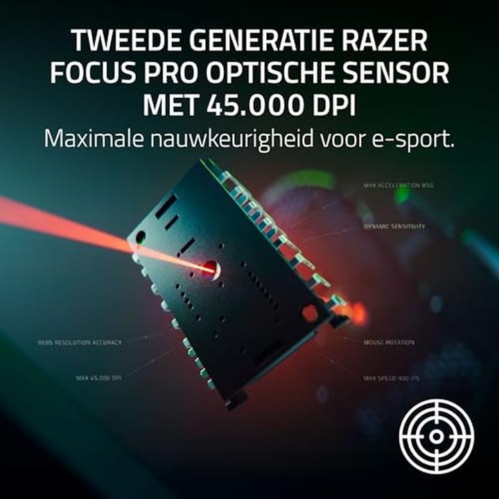 Productafbeelding Razer Deathadder V4 Pro Mouse White (Draadloze)