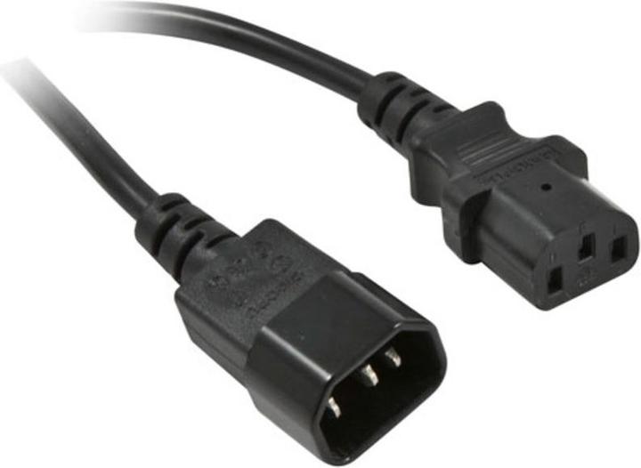 Immagine prodotto Synergy 21 1m C14/C13 1m Accoppiatore C14 Accoppiatore C13 Nero Cavo di alimentazione (1 m)