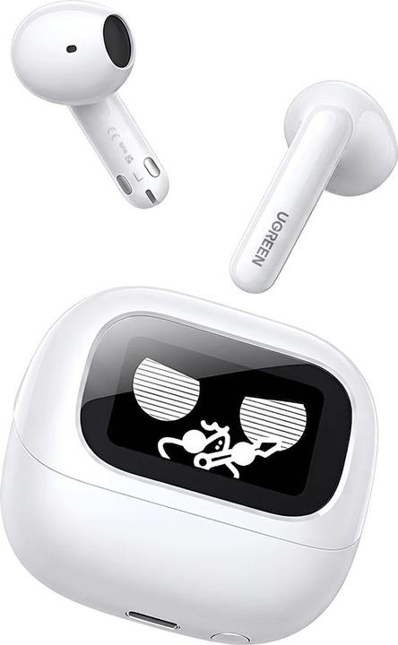 Ugreen Słuchawki Bezprzewodowe słuchawki douszne TWS WS216 LightBuds Magic (białe) (Wireless)