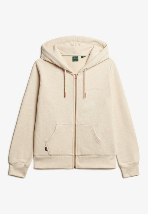 Actual product image Superdry - Essential Logo hoodie met rits - Dames - Hoodies (10XL)