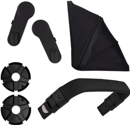 Produktbild Joolz Geo 3 Geschwister-Set, Brilliant Black