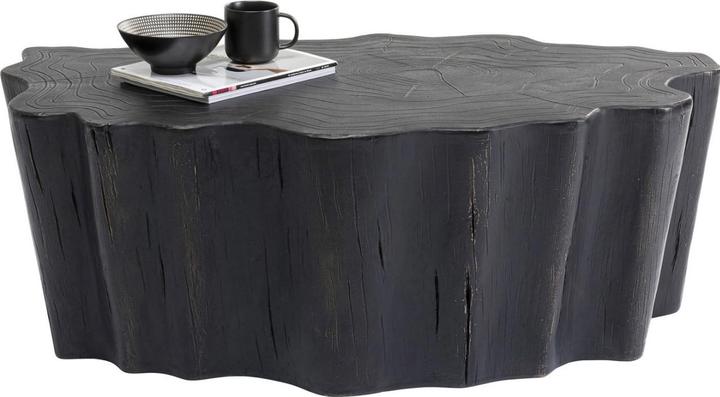 Image du produit Kare Design Table basse Tree Stump noir 119x68cm