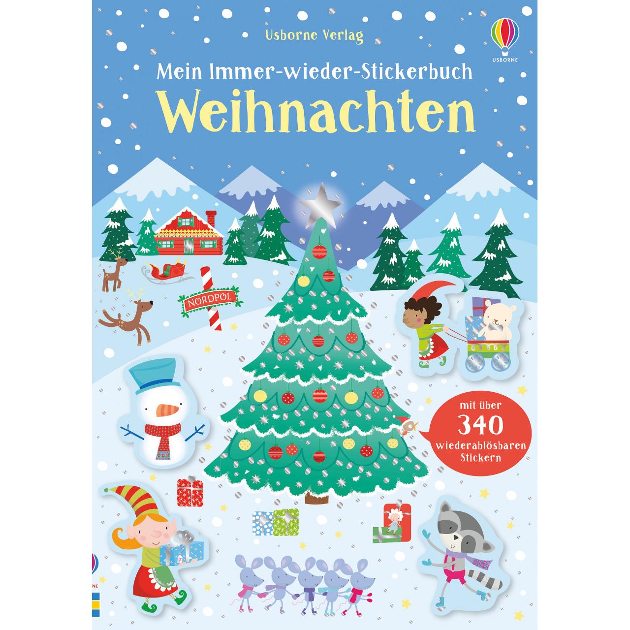 Mein Immer wieder Stickerbuch: Weihnachten, Kinderbücher von Kirsteen Robson