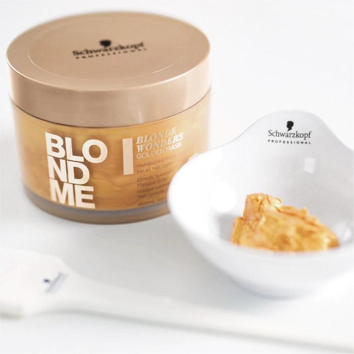 Produktbild Schwarzkopf Blondme - Blonde Wonders Golden Mask (450 ml)