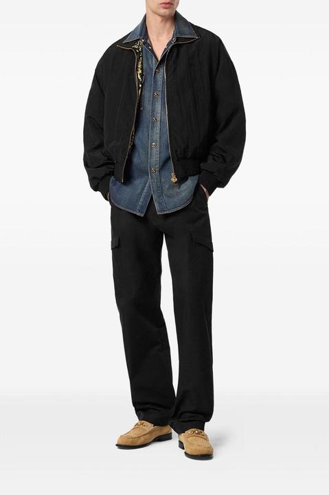 Actual product image Versace Coats Black (48)