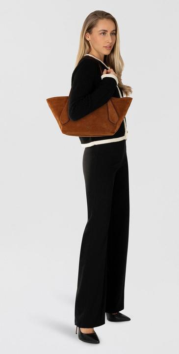 Immagine prodotto Abro Carina Schultertasche Leder 26 cm