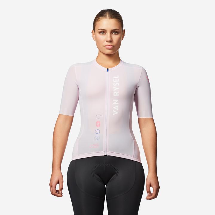 Produktbild Van rysel Unisex Road Cycling Short-Sleeved Jersey Racer 2 - Lilac (XL)