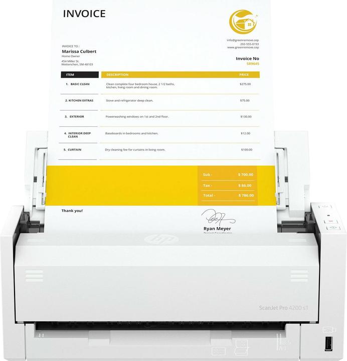 Image du produit HP ScanJet Pro 4200 s1 Scanner (USB)