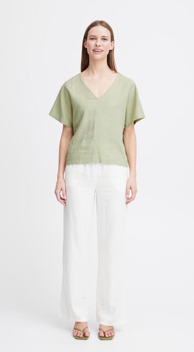 Actual product image B.young BYFALAKKA VNECK BLOUSE 20814548 (46)