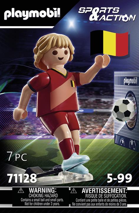 Actual product image Playmobil Sports & Action Footballer Belgium - 71128 (71128)