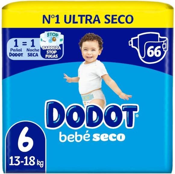 Actual product image Dodot Paales Beb Seco T6 (Size 6, 66 pcs.)
