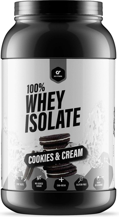Produktbild Go Fitness 100% Whey Isolat (Cookie, 1 Stk., 900 g)