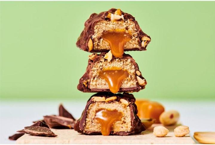 Actual product image Maxi Nutrition Creamy Core Bar Peanut Caramel vegan (Chocolate, Groundnut, Caramel, 1 pcs., 45 g)