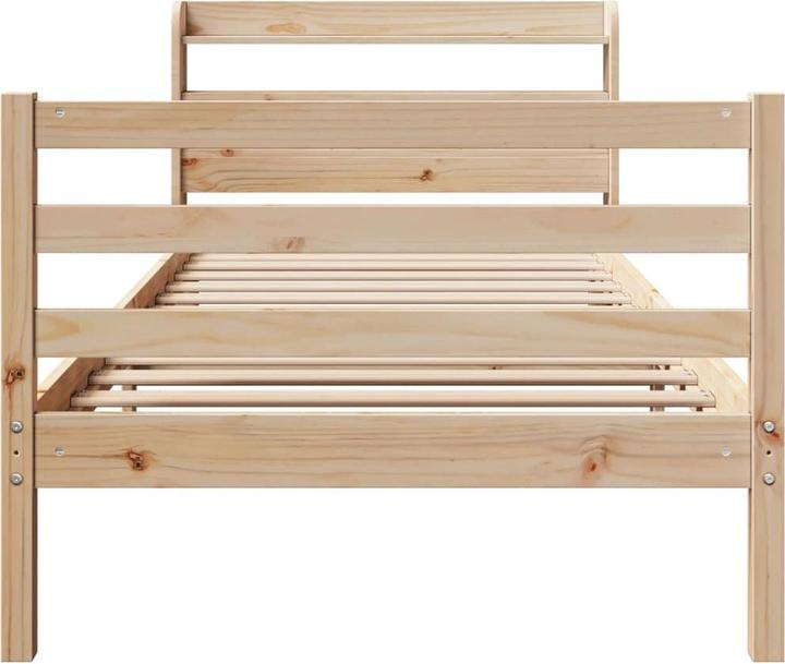 Actual product image vidaXL Bettgestell (90 x 190 cm)