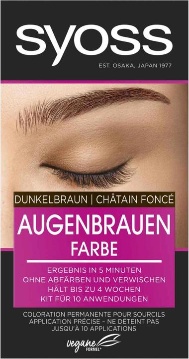 Actual product image Syoss Eyebrow Kit (Dark brown)