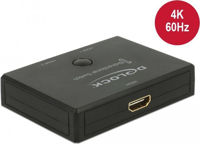 Produktbild Delock 2 Port HDMI Switch&Verteiler