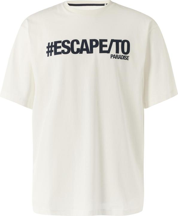 Produktbild S.Oliver T-Shirt Jerseyshirt im Loose Fit mit Front- und Backprint (XL)