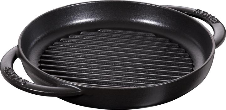 Actual product image Staub Grill pan (22 cm, Grill pan, Cast iron)