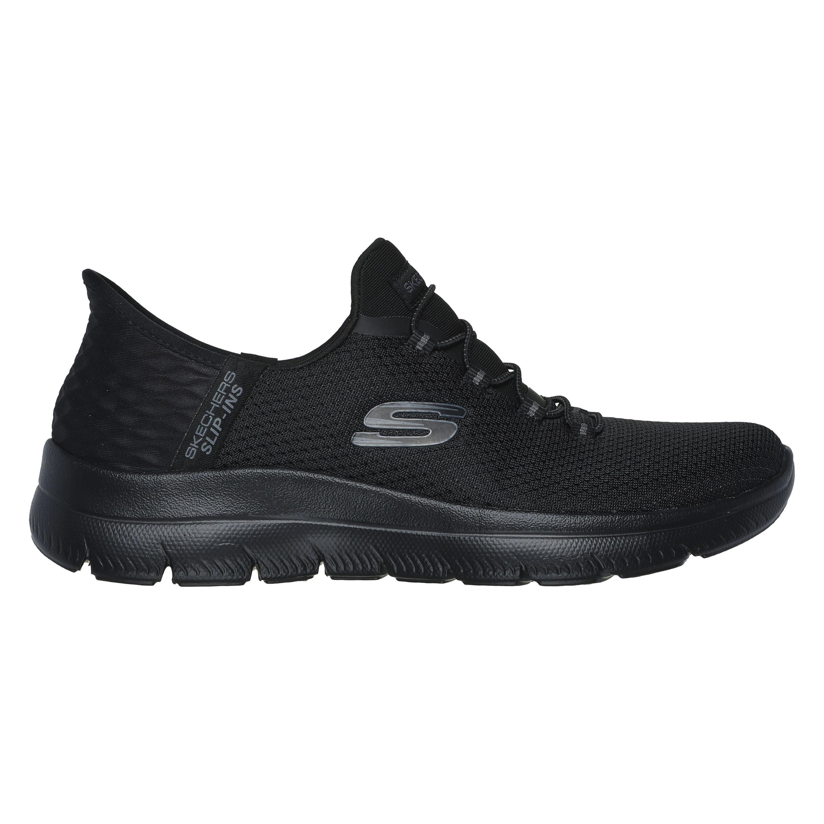 Skechers, Vrouwen, Sneakers, Toppen - Diamantdroom, Zwart, (37)