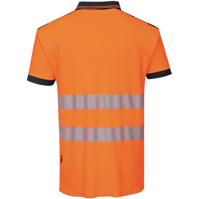 Thumbnail - Portwest, Warnweste + Warnshirt, Warnschutz Poloshirt T180 (M)