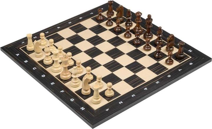 Produktbild Philos Schachset - schwarz, Turnier - Feld 50 mm