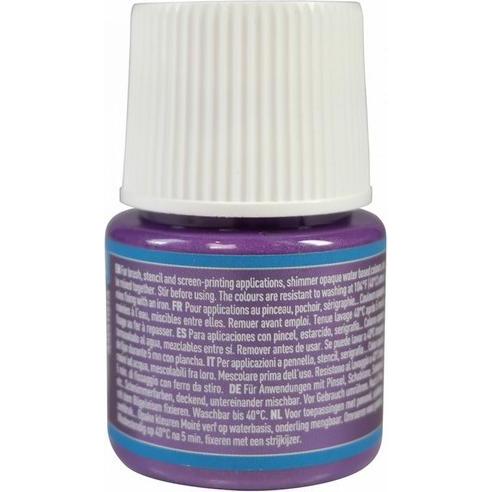 Thumbnail - Pebeo, Künstlerfarbe + Bastelfarbe, Setacolor Opak Schimmerndes (Schimmerndes Amethyst, 45 ml)