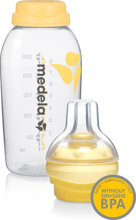 Medela Calma Muttermilchflasche mit Milchflasche (250 ml)