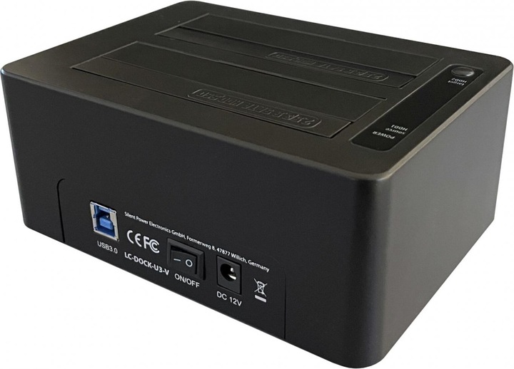 Image du produit LC-Power LC-DOCK-U3-V (USB-C, 2 Ports)