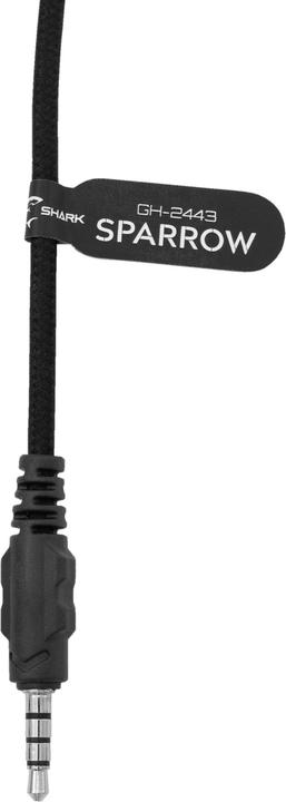 Actual product image White Shark Shark GH-2443 Sparrow Black (Cable)